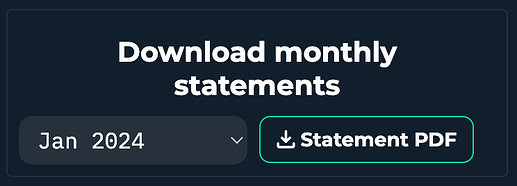 Monthly Statements